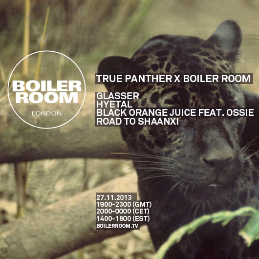 Flyer for event True Panther.