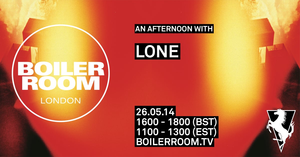 Flyer for event London: Lone .
