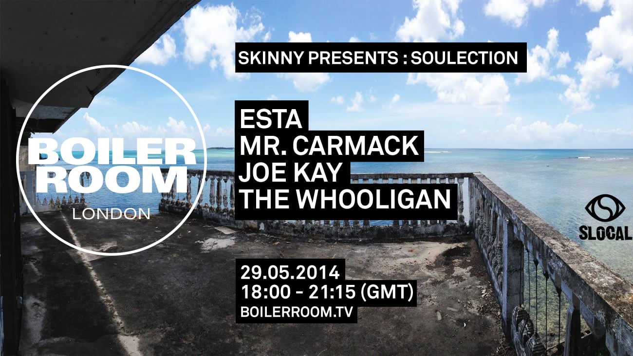 Flyer for event London: Skinny Presents Soulection .