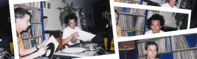 Photo of set DJ Okapi.