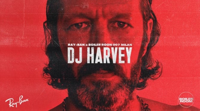 Photo of set DJ Harvey.