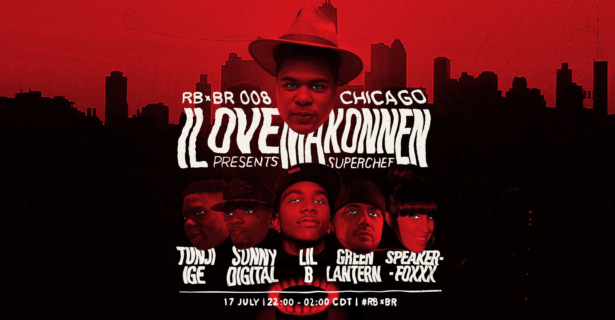 Flyer for event Chicago: Ray-Ban x Boiler Room 008.