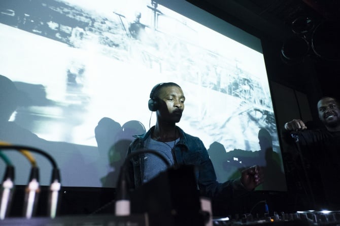 Photo of set DJ LAG.
