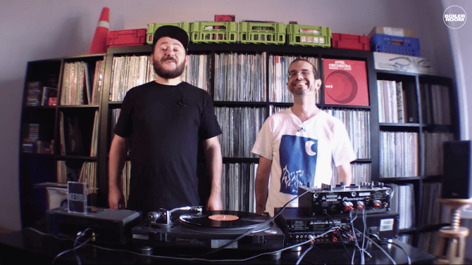 Photo of set DJ Zero.