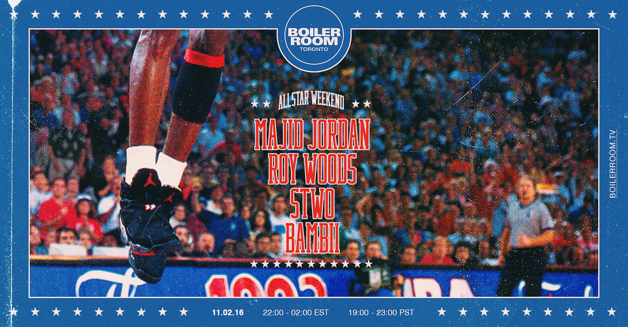 Flyer for event BR Toronto: All-Star Weekend.