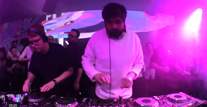 Photo of set Digitalism.