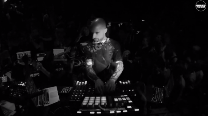 Photo of set Chris Liebing.