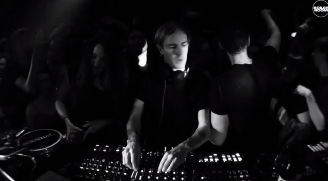 Photo of set Richie Hawtin.