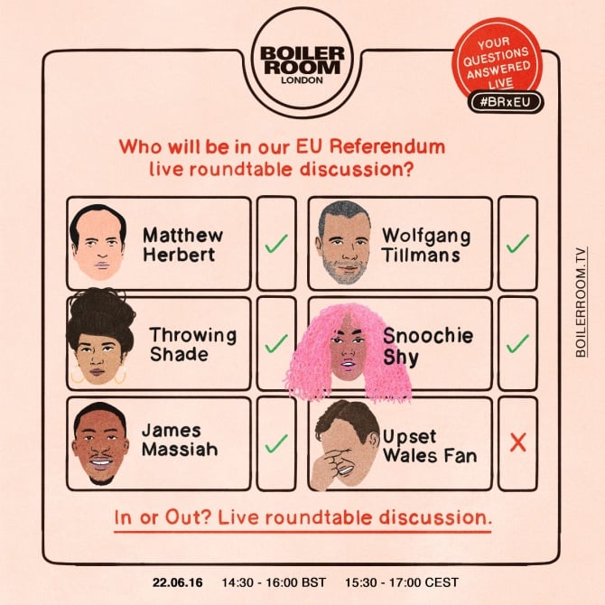 Photo of set UK: In or Out? EU Referendum Live Roundtable.