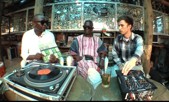 Photo of set Odion Iruoje & Temitope Kogbe.