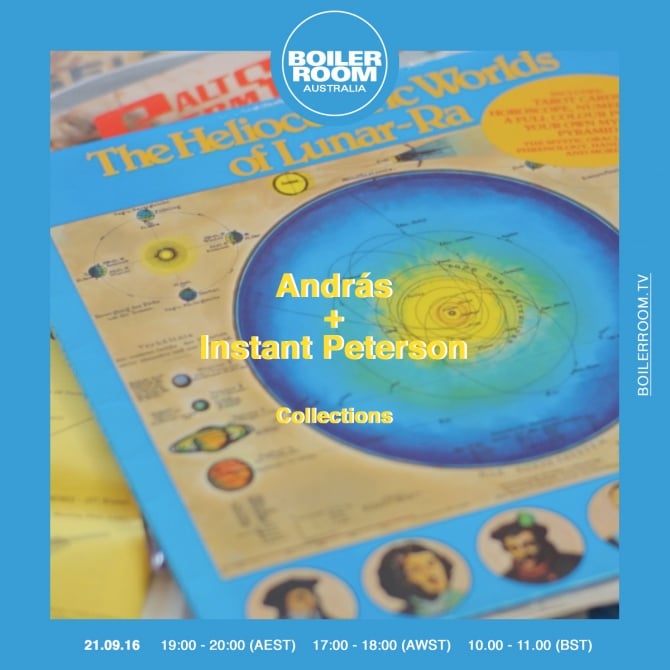 Photo of set András + Instant Peterson.