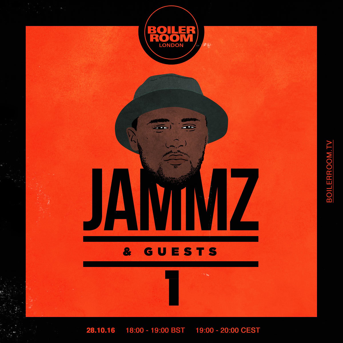 Flyer for event Jammz : Warrior.