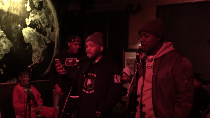 Photo of set Styles P (The Lox).