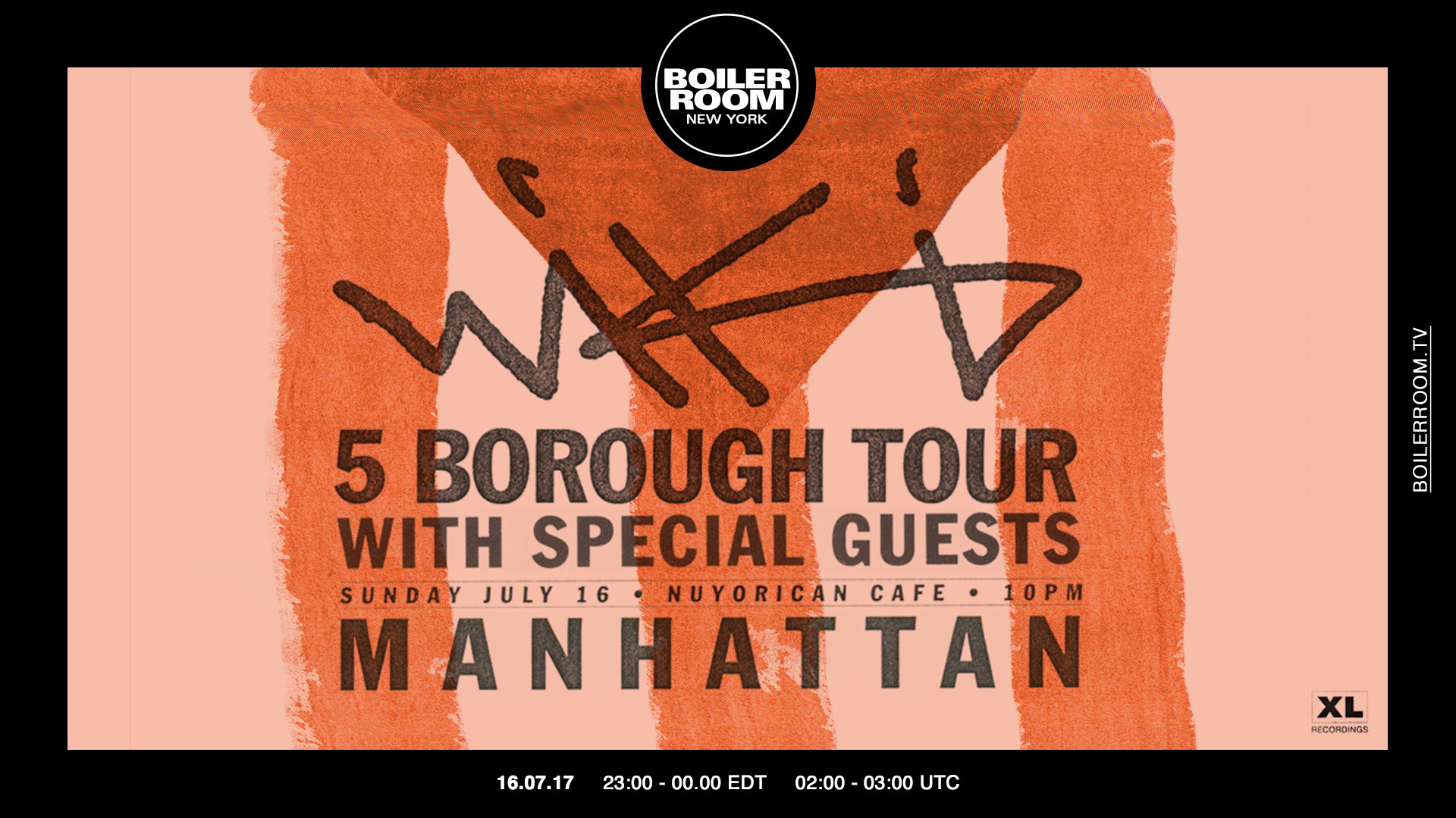 Flyer for event Wiki's NYC 5 Borough Tour.