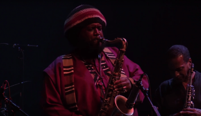 Flyer for event Kamasi Washington - Change of the Guard.