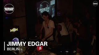 Photo of set Jimmy Edgar.
