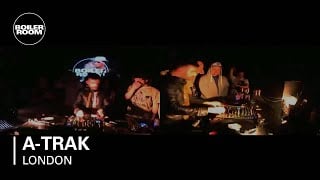 Photo of set A-Trak.