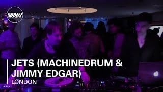 Photo of set JETS (Jimmy Edgar b2b Machinedrum).