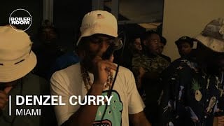 Photo of set Denzel Curry at Boiler Room Rap Life Miami.