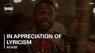 Photo of set Boiler Room Miami x Saul Williams Presents: In Appreciation Of Lyricism (Part One).