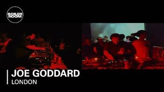 Photo of set Joe Goddard.