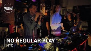 Photo of set No Regular Play Boiler Room NYC Live Show.