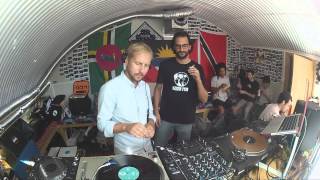 Photo of set Fortuna Records.