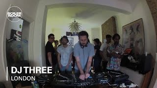 Photo of set DJ Three.