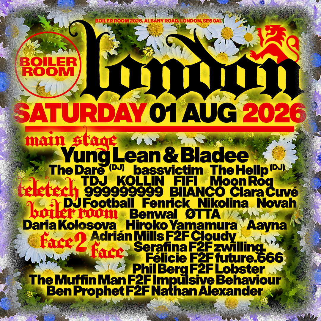 Flyer for event London | Saturday.