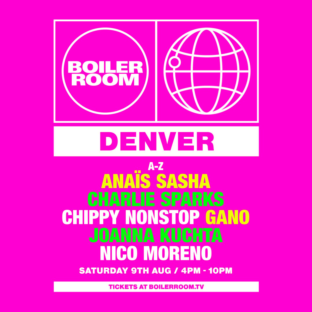 Flyer for event Denver.