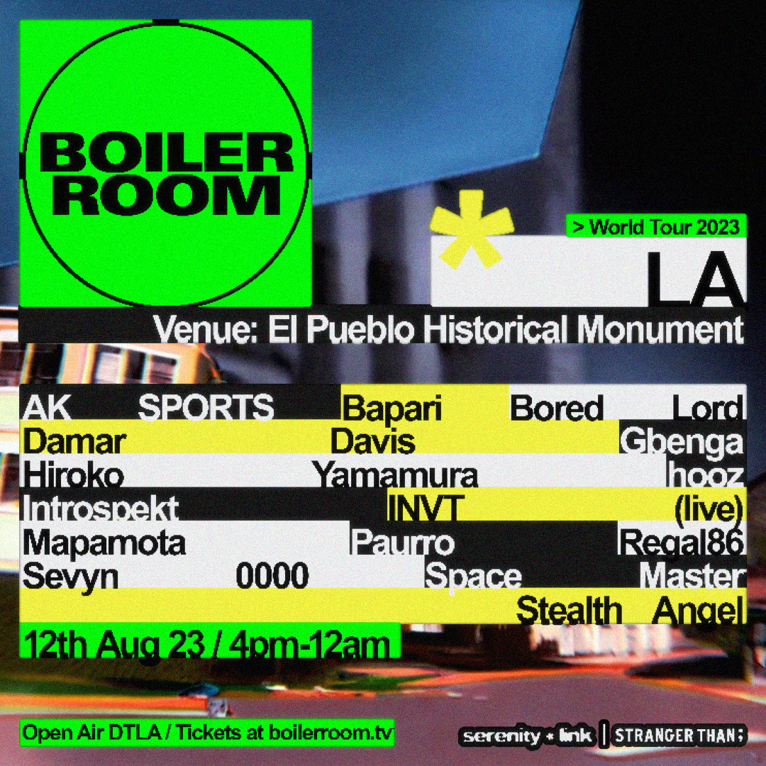 Flyer for event LA | Open Air.