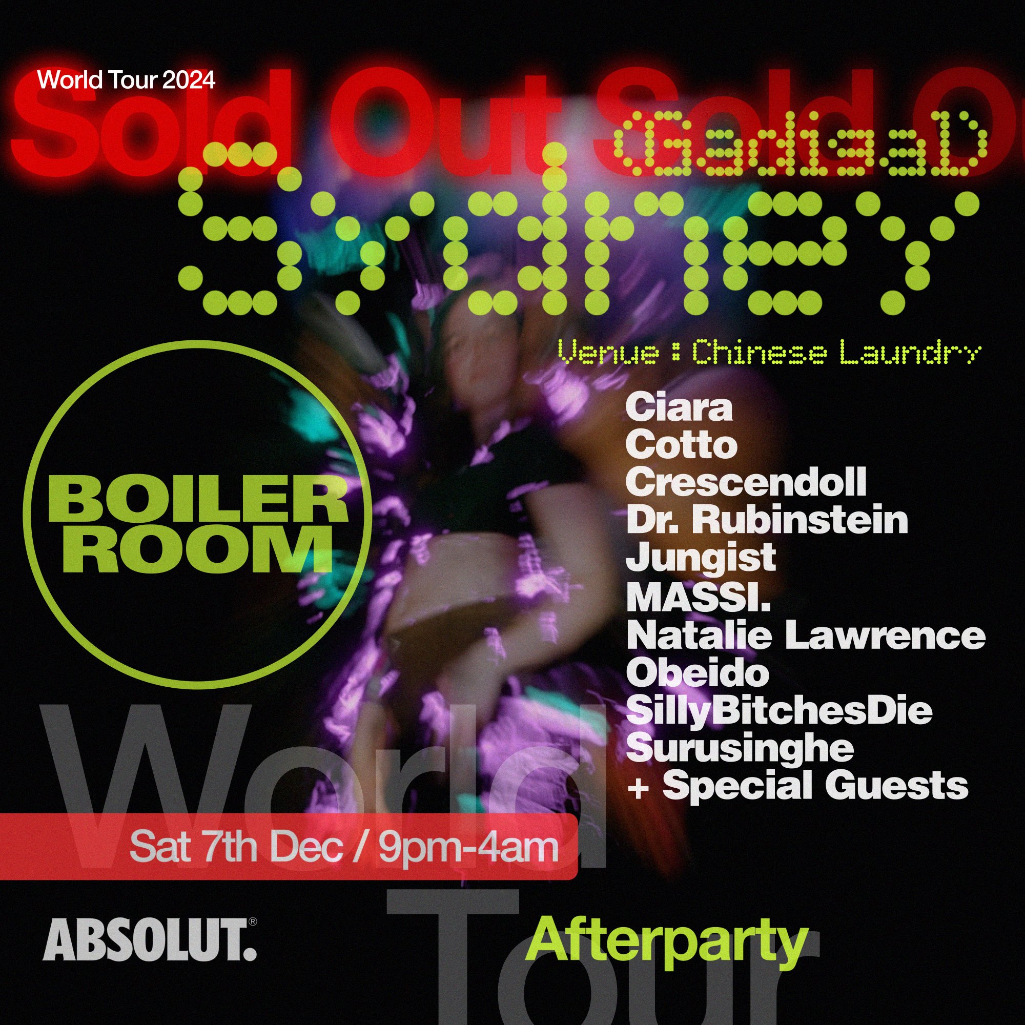 Flyer for event Sydney | Afterparty.