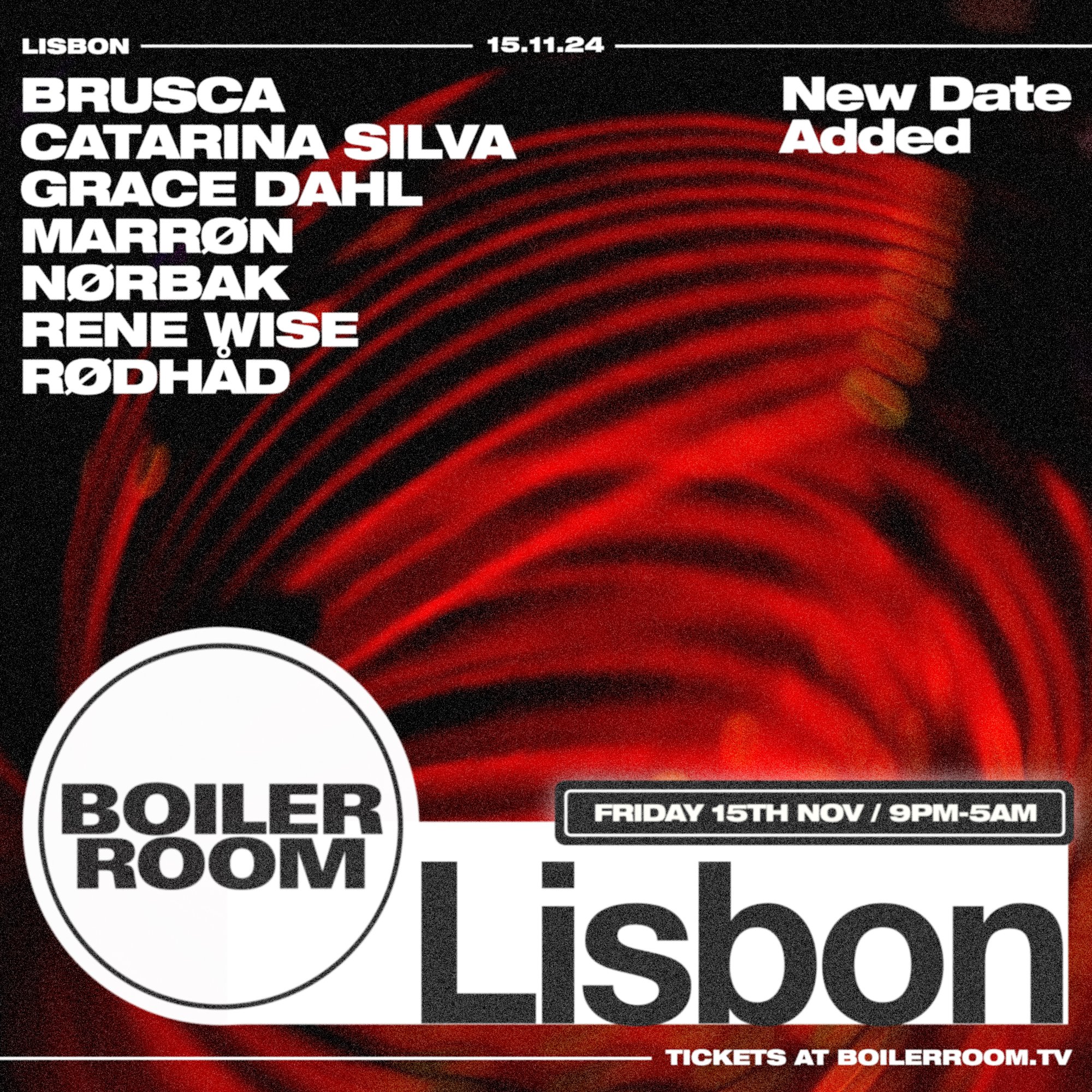 Flyer for event Lisbon | Friday.