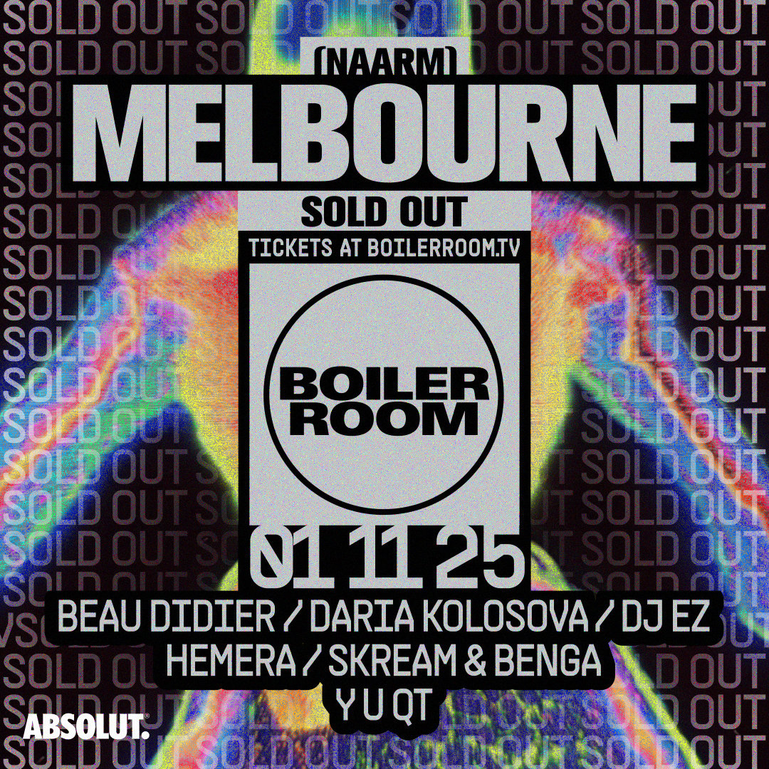 Flyer for event Melbourne.