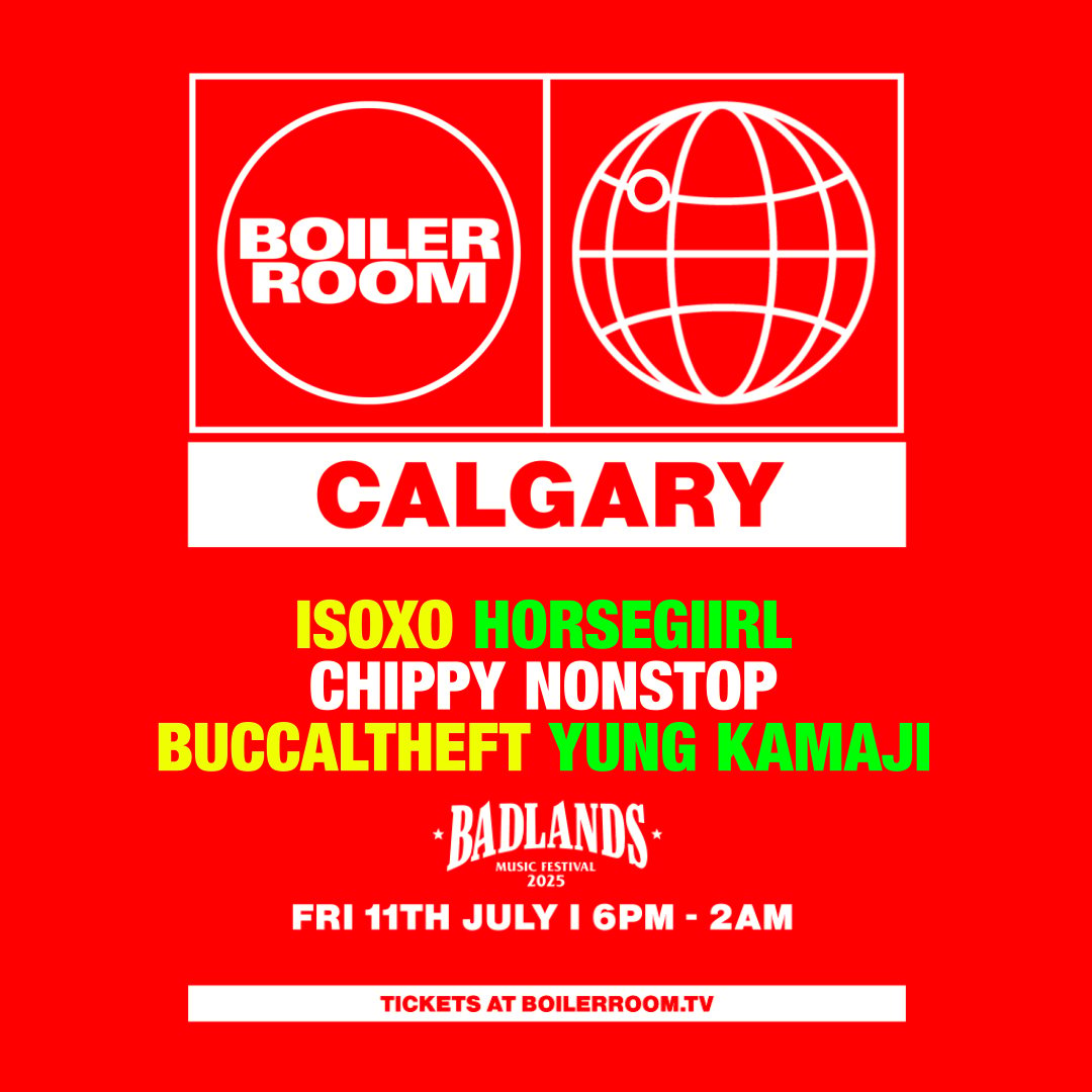 Flyer for event Calgary.
