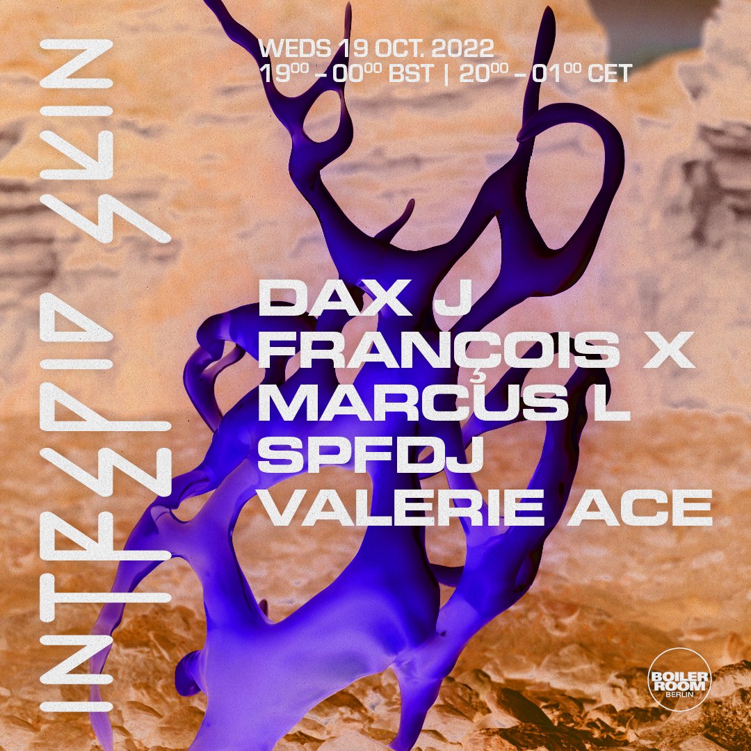 Flyer for event Boiler Room Berlin: Intrepid Skin.