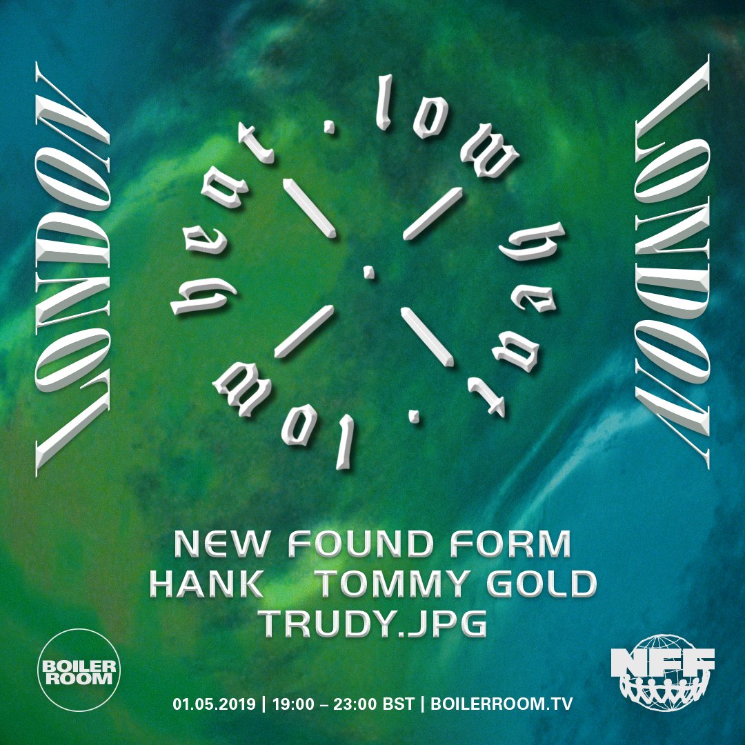 Flyer for event Low Heat x New Found Form.