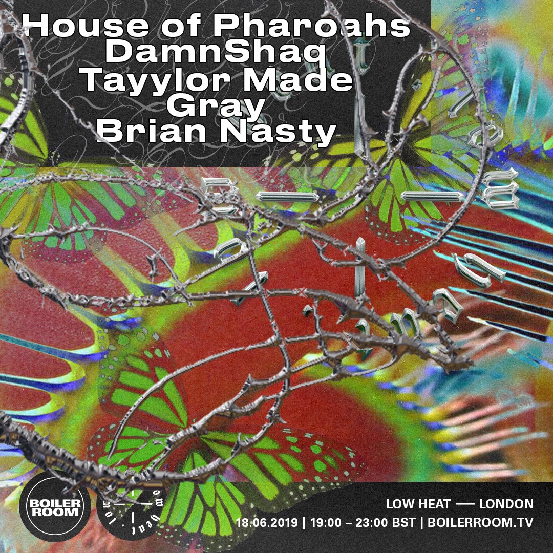 Flyer for event Low Heat London 017.
