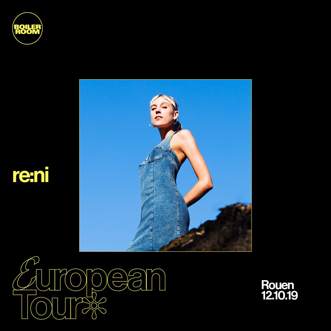 Flyer for event re:ni - Rouen.