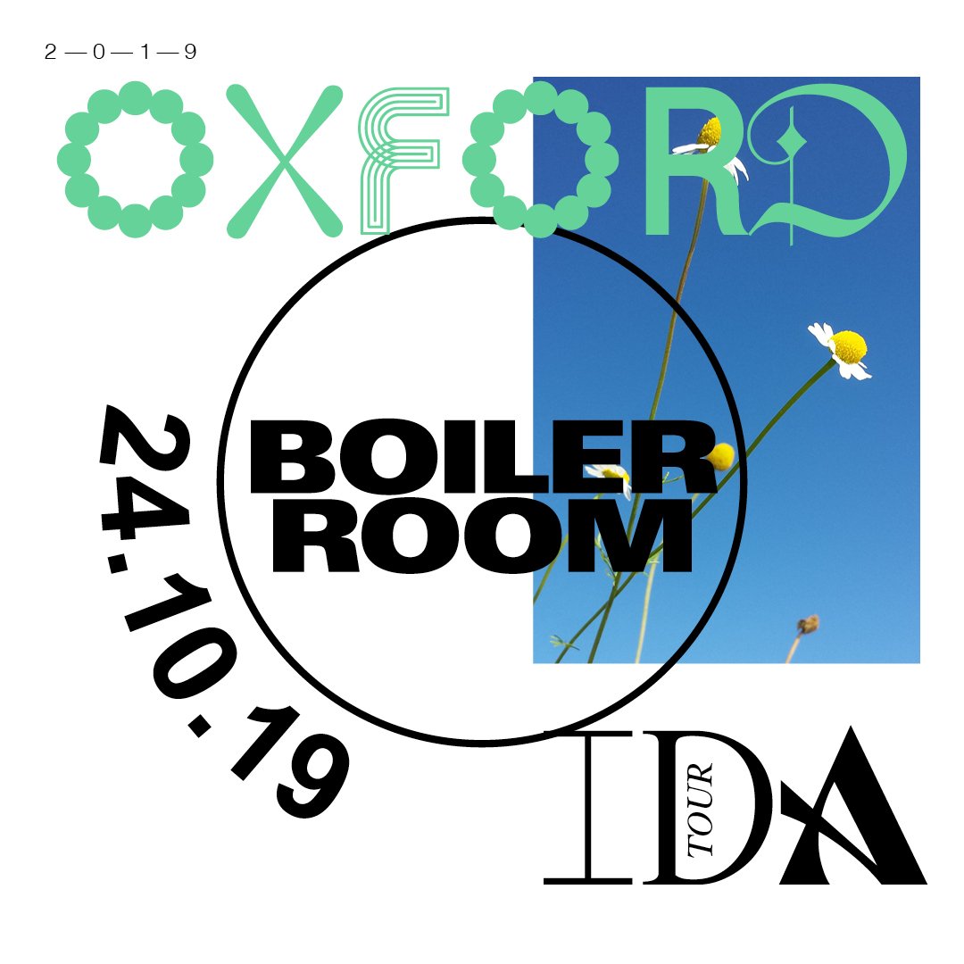 Flyer for event IDA - Oxford.