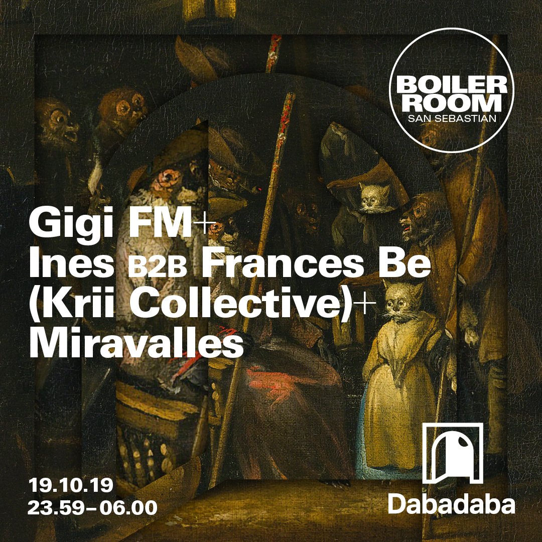 Flyer for event GiGi FM San Sebastian.