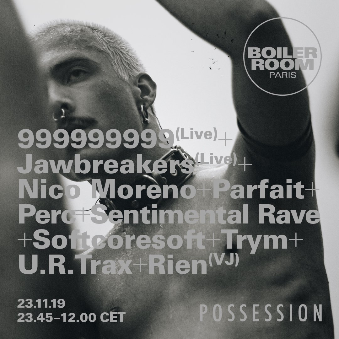 Flyer for event Boiler Room Paris: Possession.