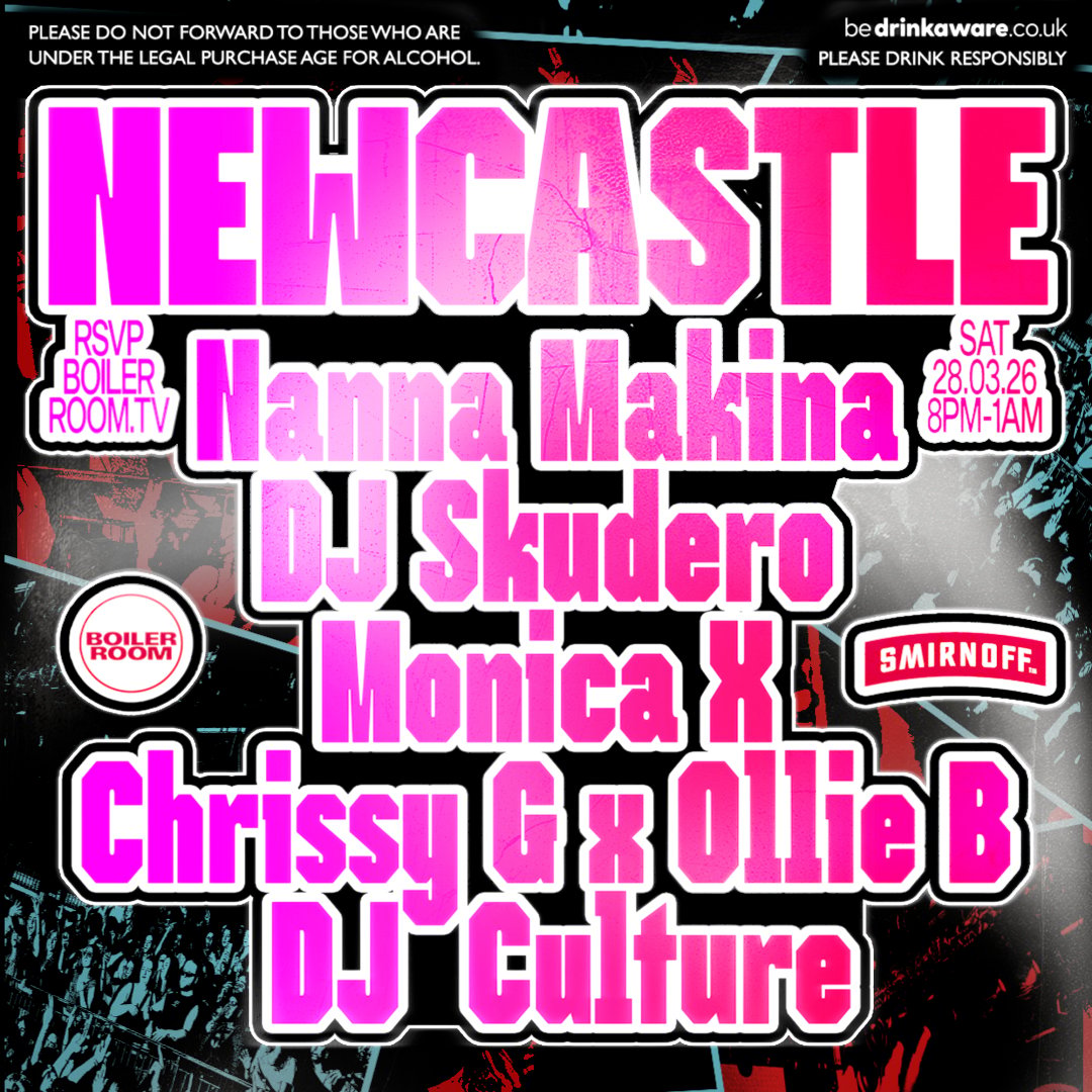 Flyer for event Newcastle.
