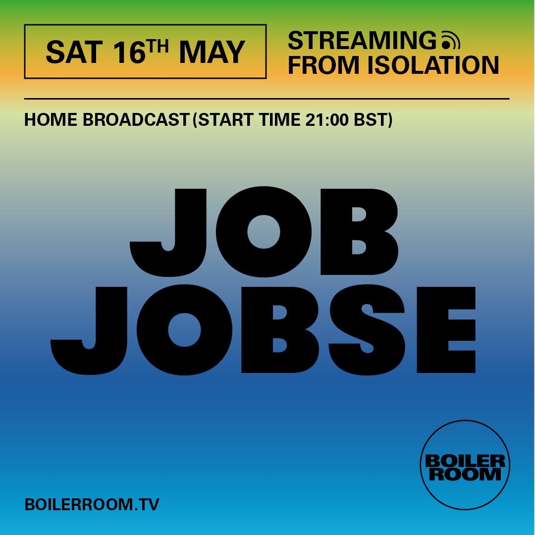 Flyer for event Streaming From Isolation with Job Jobse.