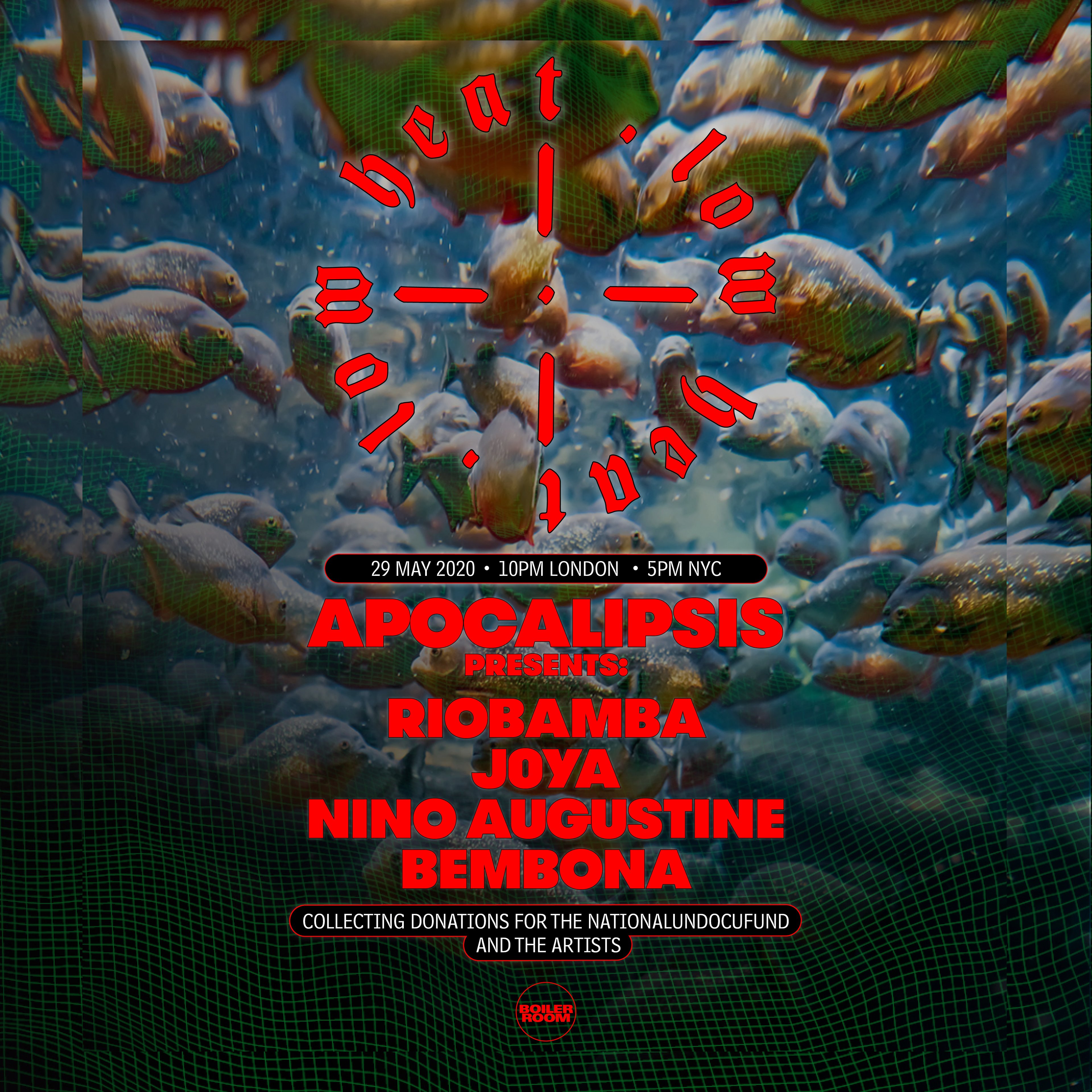 Flyer for event Low Heat: Apocalipsis.