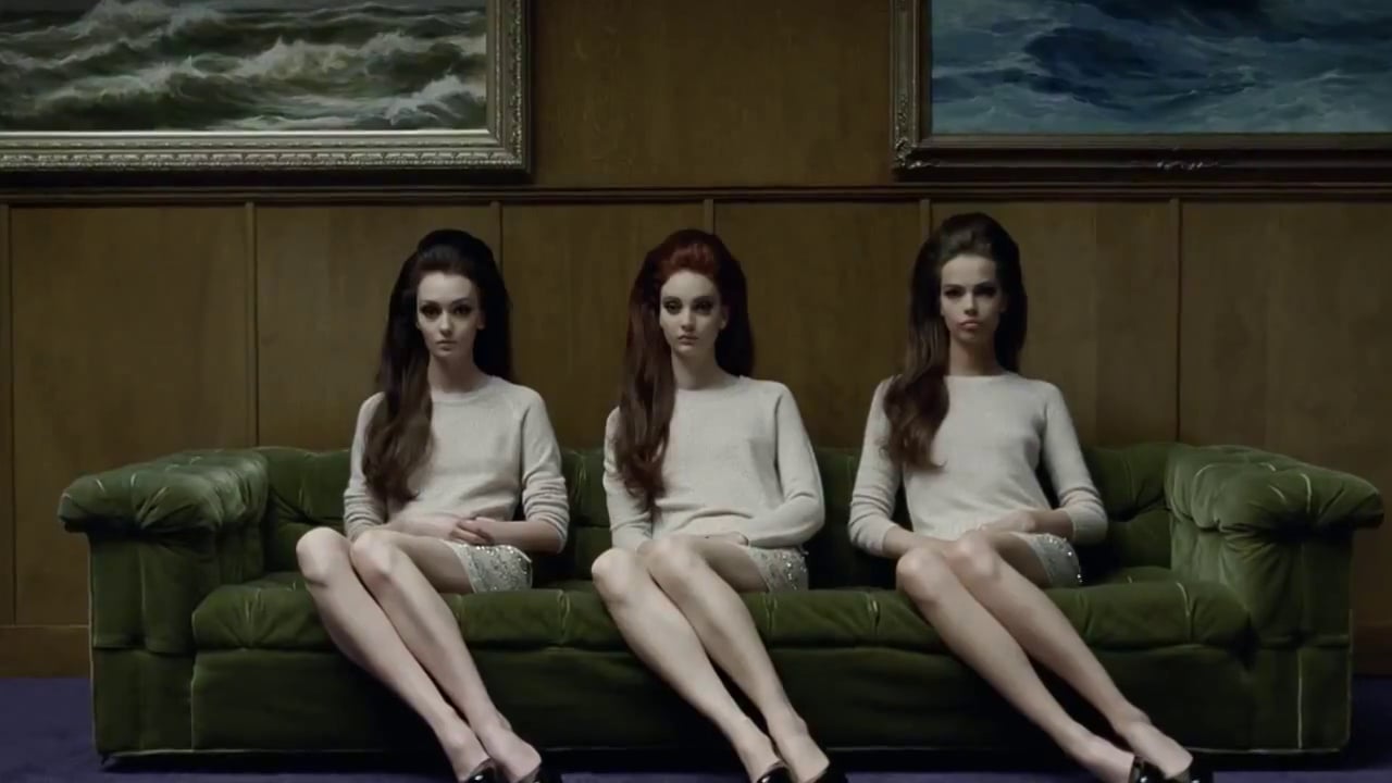 Photo of set Lana Del Rey: Blue Velvet (Full H&M Commercial).