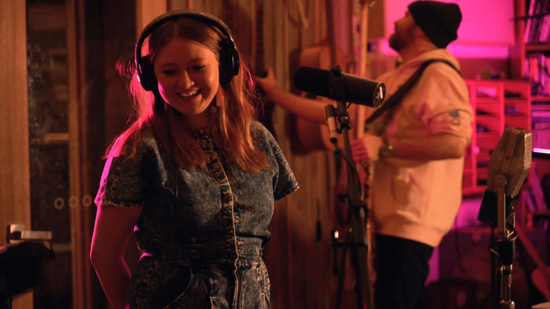 Photo of set Audrey Powne.