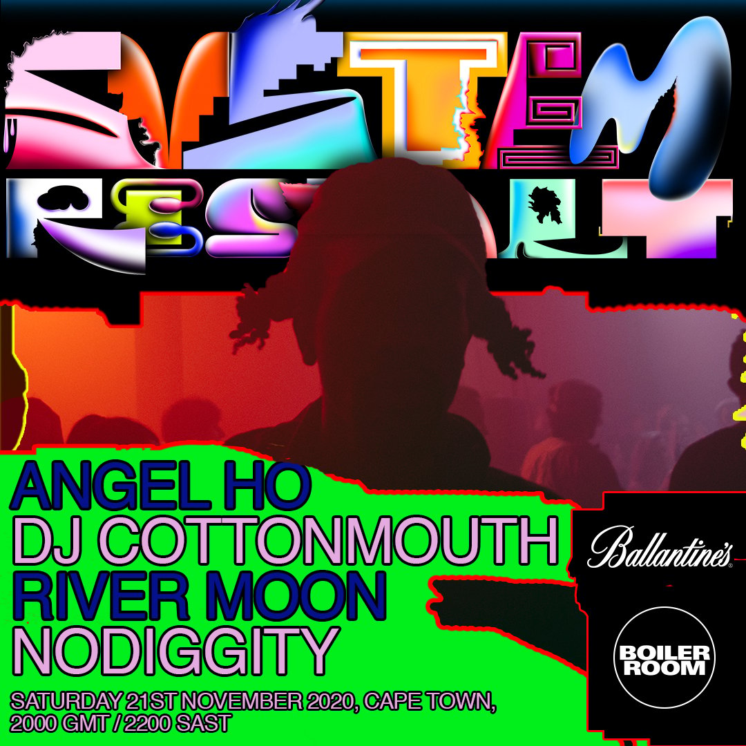 Flyer for event System Restart: Cape Town.