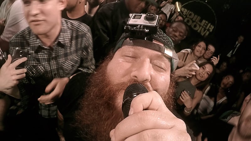 Photo of set Action Bronson.