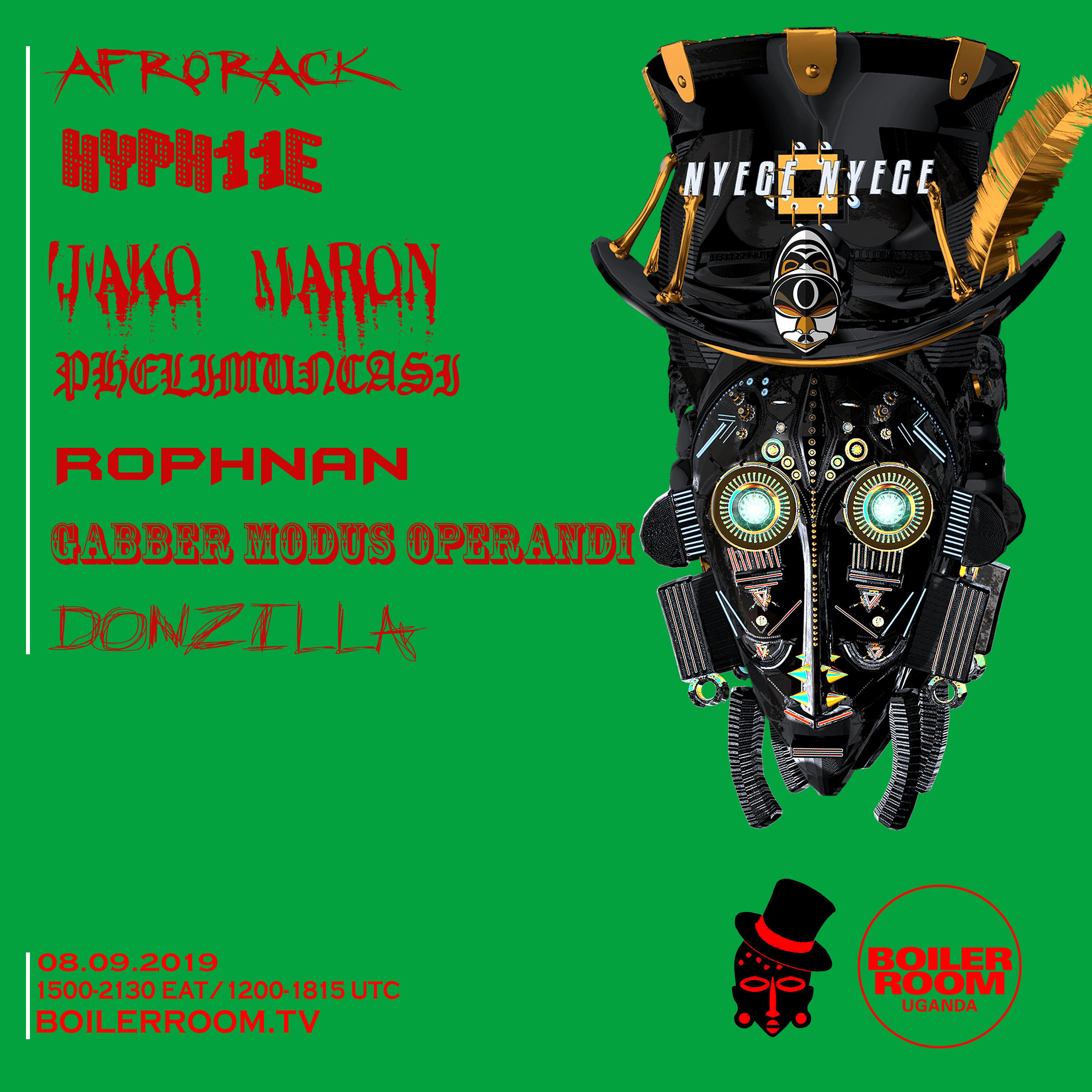 Flyer for event Nyege Nyege Festival: Day 2.